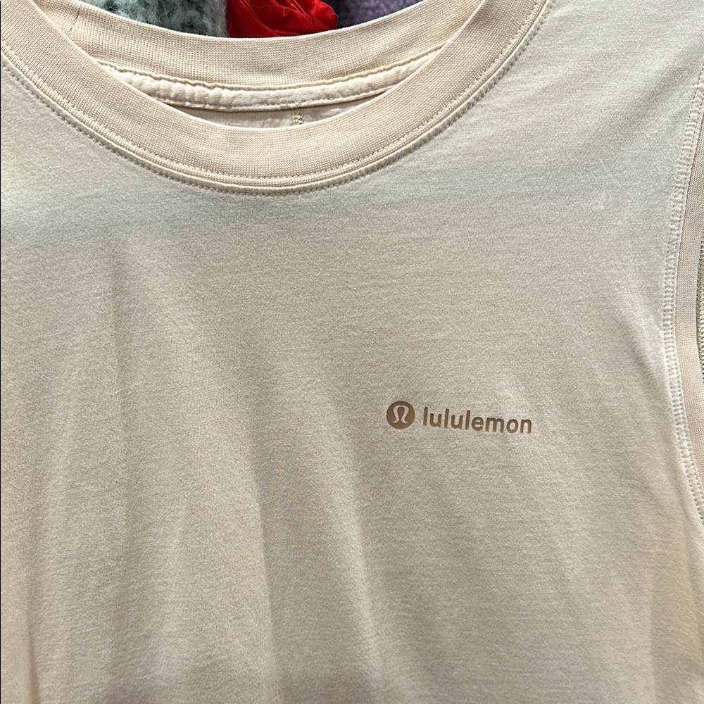 Lululemon Cream Tank Top